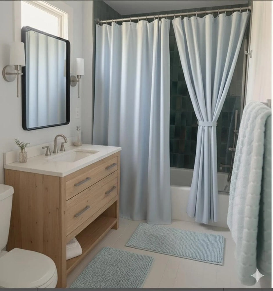 Customized linen cafe curtain 1 Panel Linen Sabby Chic Curtains Extra Long Curtain Natural Curtains Linen Window